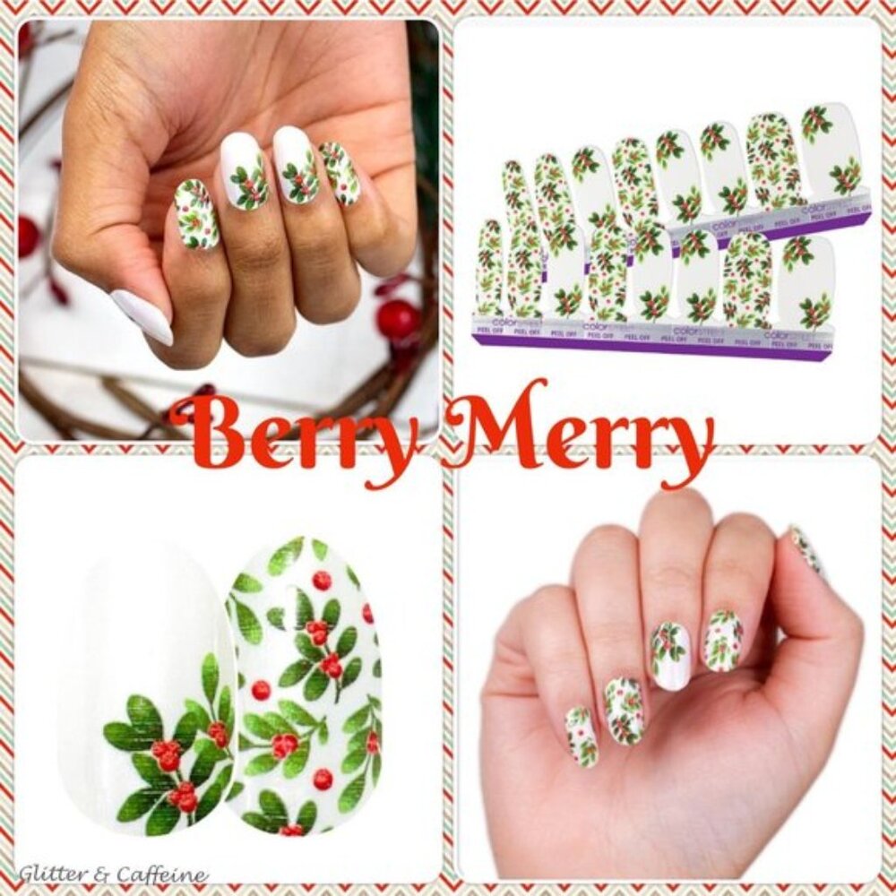 Berry Merry Color Street Nail Polish Strips